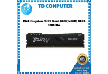 Ram Desktop Kingston Fury Beast Black 8GB DDR4 Bus 3200Mhz (KF432C16BB/8WP) - Hàng chính hãng Viết Sơn phân phối