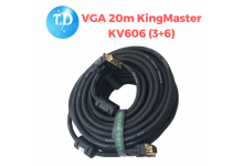Cáp VGA 20m KingMaster KV606 (3+6) FullHD sắc nét - Hãng phân phối