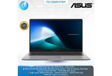 Laptop ASUS ExpertBook P1503CVA-i308-50W (Intel Core i3-1315U | Intel UHD | 15.6 inch FHD | RAM 8GB | SSD 512GB | Win 11 | Xám) - Hàng chính hãng