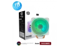 Tản nhiệt CPU T410i [TRẮNG] LED ARGB (Tản khí 4 ống đồng, 1 Fan 12cm, Full Socket) - Hàng chính hãng VSP phân phối