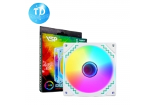Fan Case 12cm VSP V400 Tự chuyển LED ARGB - Hàng chính hãng VSP phân phối