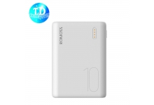 Pin sạc dự phòng Romoss Simple 10 10.000mAh hỗ trợ 3 cổng input
