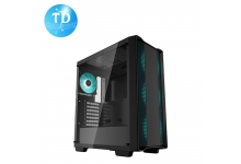 Vỏ máy tính Case Deepcool CC560 [ĐEN] sẵn 4 Fan LED Gaming Kính cường lực (ATX, M-ATX, ITX) - Hàng chính hãng Viễn Sơn phân phối