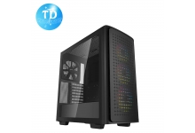 Vỏ máy tính Case Deepcool CK560 sẵn 4 Fan LED ARGB Gaming Kính cường lực (Mini-ITX, Micro-ATX, ATX, E-ATX) - Hàng chính hãng Viễn Sơn phân phối