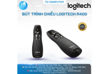 Bút Trình Chiếu Logitech R400 – Điều Khiển Slide Chuyên Nghiệp - Hàng chính hãng
