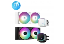 Tản Nhiệt Nước AIO Deepcool LE520 [ĐEN/ TRẮNG] 2 FAN LED ARGB - Hàng chính hãng Viễn Sơn phân phối