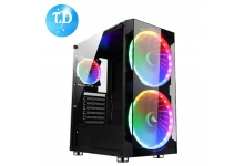 Thùng máy Case VSPTECH Gaming FA-405 (Tặng 2 Fan 20cm LED ARGB)