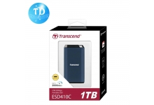Ổ cứng di động SSD Transcend 1TB TS1TESD410C (Type-C và USB 3.2/ 2000Mb/s/ 2000Mb/s/ Xanh đậm) - Hàng chính hãng