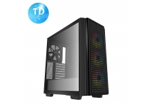 Vỏ máy tính Case Deepcool CG540 [ĐEN] sẵn 4 Fan LED ARGB Gaming Kính cường lực (Mini-ITX, Micro-ATX, ATX, E-ATX) - Hàng chính hãng Viễn Sơn phân phối