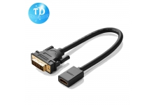  Đầu chuyển đổi DVI 24+1 sang HDMI âm Ugreen 20118 - Màu Đen